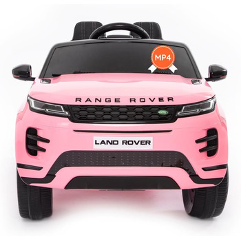 Дитячий електромобіль Range Rover Evoque електричний дитячий автомобіль з 12-вольтовим акумулятором, сенсорним монітором MP4, шкір