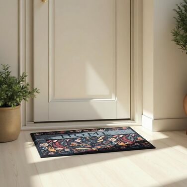 Килимок для дверей Soft Step Lima стильний, міцний та екологічний килимок для використання всередині та зовні приміщень, ідеально підходить для патіо, балконів та під дверима, нековзний та довговічний, 45x75 см