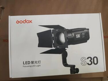 Фокусуючий світлодіодний ліхтар GODOX S30 30Ws з асферичною оптичною лінзою