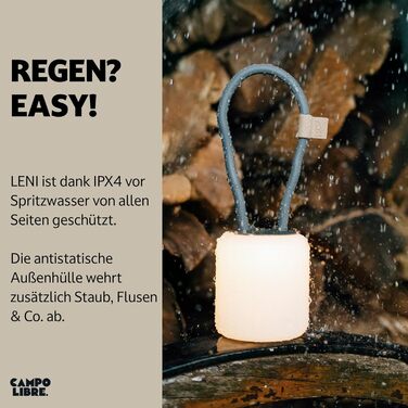 Лампа для кемпінгу I Гнучка вулична лампа для підвішування, встановлення та монтажу I Світильник для кемпінгу з регульованою яскравістю I Акумуляторна I Балконна лампа, кемпінгова лампа, настільна лампа, прямокутна, кольору мохово-зеленого