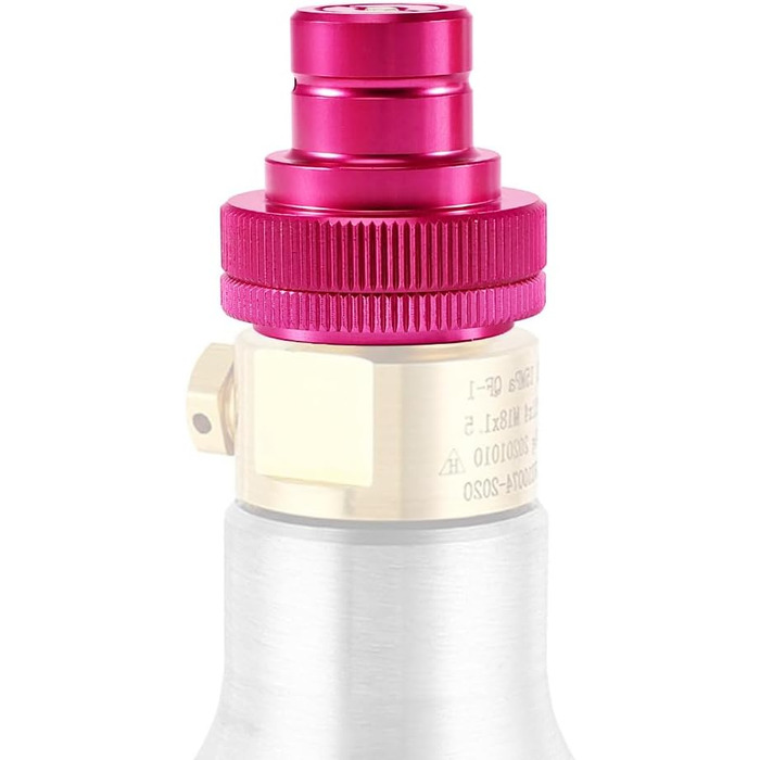 Швидкий адаптер ASOFTY CO2 сумісний з SodaStream Duo, Crystal 3.0, Gaia, Art, Terra, E-Duo, E-Terra Установка без пошкодження содогенератора, для 425 г циліндра Co2 60L трапецієподібна різьба TR21-4