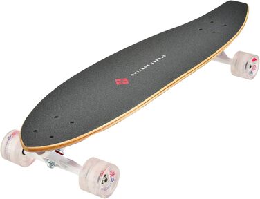 Лонгборд Kicktail 92 см cruiser street surfing повний компліт для стріт серфінгу карвінгу трюків 7-шаровий клен ABEC-9 kicktail для оллі та маневрів оригінал 2025