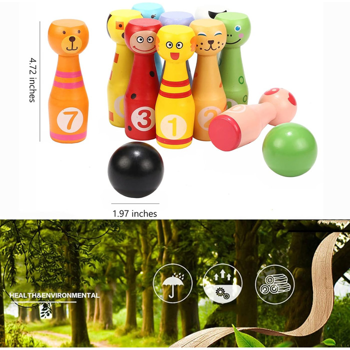 Іграшка для боулінгу Skittles від Jacootoys