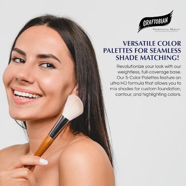 Палітра тональних кремів Graftobian (Cool #1)