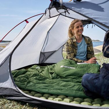 Ультралегкий надувний килимок для сну 550 г невеликий розмір у упаковці, ідеально підходить для піших прогулянок та велопрогулянок