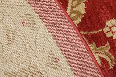 Килим із середнім ворсом, 300 см, круглий, східний килим Ziegler, Oeko-Tex Standard 100, передпокій, спальня, кухня, вітальня, чер