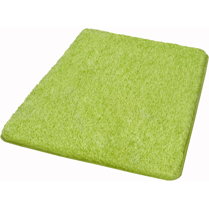 Килимок для ванної кольору ківі, поліестер, 70x120x3 см, 4004478264663 120 см (прямокутний) кольору ківі, 70 шт., 120