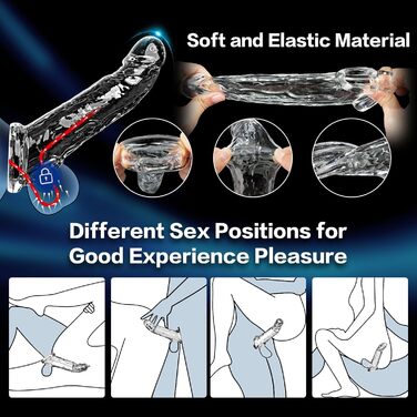 Набір з 3 накладок на пеніс з кільцем для яєчок, кільце для пеніса, секс-іграшка для чоловіків, секс-іграшки для пар, екстремальний накладка для збільшення та подовження пеніса, накладка для пеніса покращує витривалість та чутливість