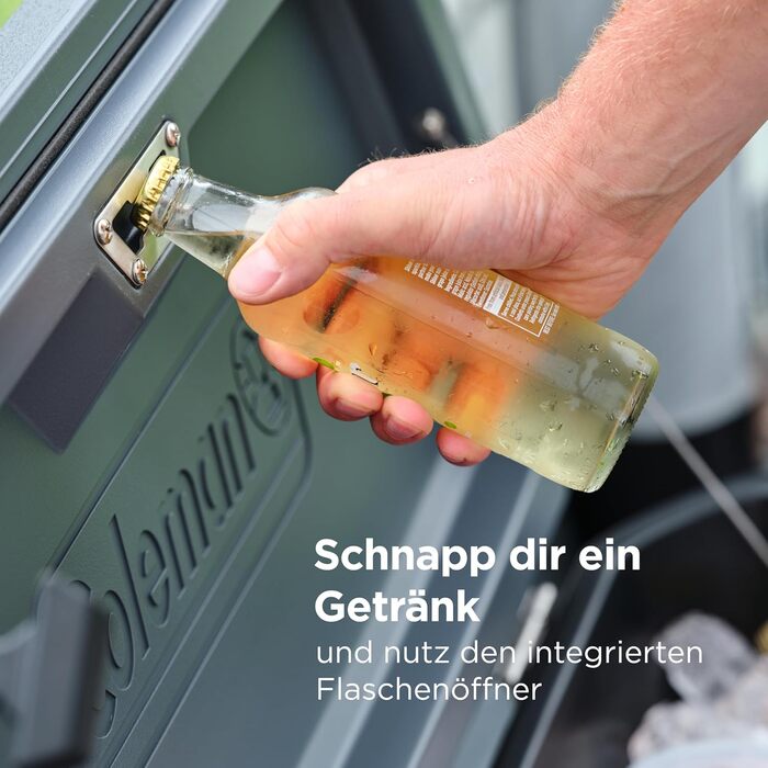 Потужний холодильник Coleman Convoy Місткість 27-22 л Зберігає лід до 5 днів Повна піноізоляція Великий портативний холодильник для використання на відкритому повітрі та будівельних майданчиках 28 кварт