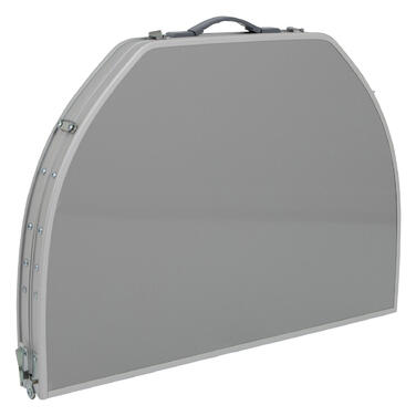 Стіл Bo-Camp Premium Oval 100x70 cm Grey (1404424)
