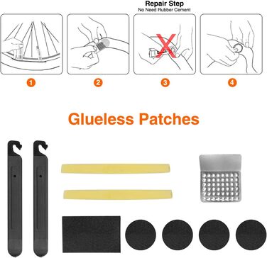 Набір для ремонту велосипедів Екстрений Все-в-одному