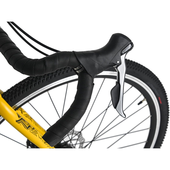 Гравільний велосипед WYLD 28 дюймів Turin Grey, 16 передач, розмір рами 56 см