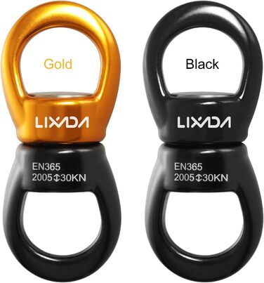 Гойдалки поворотні 30 кН Найбезпечніший поворотний пристрій гойдалки спінер карабін поворотний альпіністський мотузковий поворотний для веб-гойдалки гамак