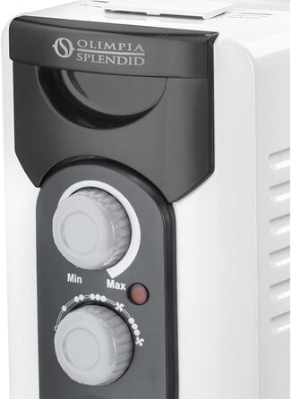 Масляний електрообігрівач Olimpia Splendid Caldorad 9 (99619), 2000 Вт, для приміщень до 60 м, білий