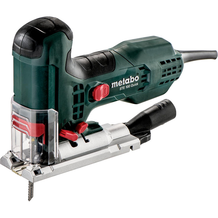 Лобзик Metabo STE 100 Quick - 601100500 - Точне, сумісне з матеріалом пиляння завдяки регульованій швидкості ходу, маятниковому хо
