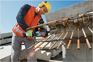 Акумуляторна кутова шліфувальна машина GWS 18V-10 SC (диск Ø 150 мм, L-BOXX, без акумулятора/зарядного пристрою) Версія SC в L-Box