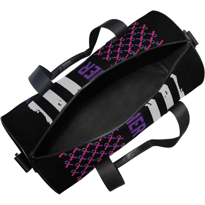 Спортивна сумка-дорожня, сумка для підтримки людей з раком щитовидної залози, універсальна сумка для подорожей на вихідні для чоловіків та жінок