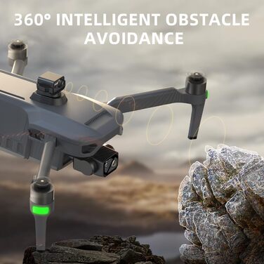 Дрон X-Verse ZLL SG909 з камерами 4K, пультом дистанційного керування з екраном, 3-осьовим підвісом повторювачем, дистанційним кер