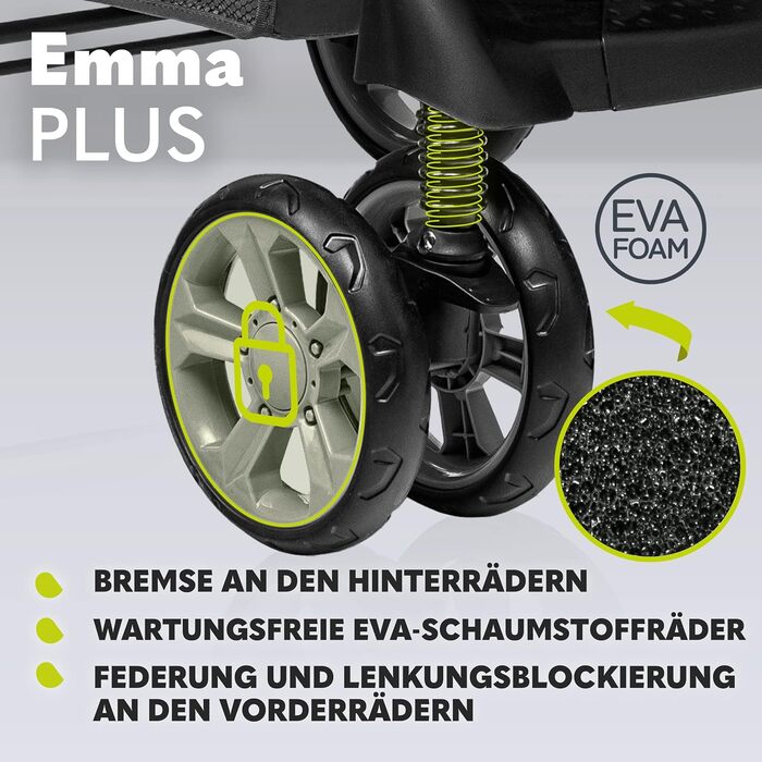 Коляска до 15 кг, прогулянкова коляска, легка сучасна маленька коляска з лежачим положенням, складається, великі колеса, великий к