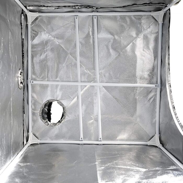 Тент для вирощування Lisbon 60x60x160 см / Гроубокс / Світлонепроникний шаф для рослин