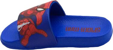 Людина-павук, Хлопчики, Дівчатка, Діти, Людина-павук, Басейн, Шльопанці, В&39єтнамки, Пляжні сандалі, Сині, Розмір 26-34 EU 28 EU Синій