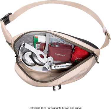 Л) - Стильна сумка на стегно з 3 відділеннями на блискавці з органайзером - Можна також носити як сумку через плече або слінг-рюкз