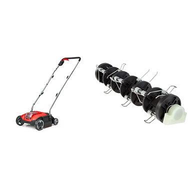 Аератор акумуляторний GC-SC 18/28 Li Power X-Change (18 В, безщітковий двигун, робоча ширина 28 см, 3-ступеневе регулювання глибини, в комплекті запасний аераційний вал)