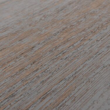 Настінна полиця Mendler HWC-H37, плаваюча полиця настінна полиця підвісна полиця, шухляда з масиву дерева 8x80x25см - сіра, пошарп