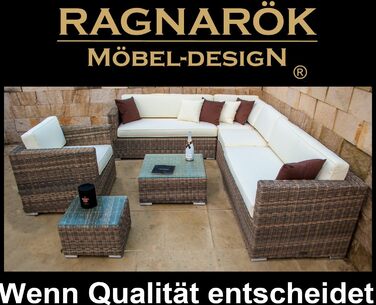 Дизайн меблів Ragnark PolyRattan Lounge НІМЕЦЬКИЙ бренд - ВЛАСНЕ виробництво - 8 років ГАРАНТІЇ Садові меблі Alu