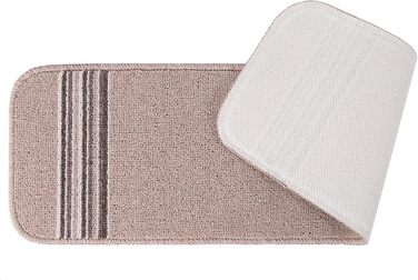 Килимки для сходів CAMILSON Нековзні килимові накладки для використання всередині та зовні приміщень Сходинки для домашніх тварин (Набір з 13 шт., бежева лінія)