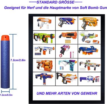 Дротиків Dart Bullets для Nerf N Strike Blaster, 200