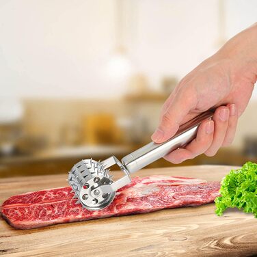 Розпушувач м'яса/Тендерайзер MYLERCT, 19 см, з нержавіючої сталі