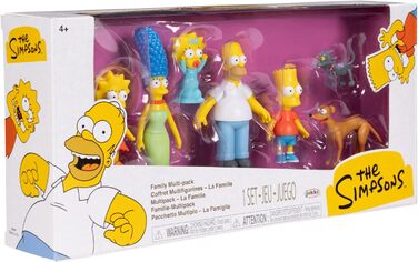 Сімпсони 175394 The Simpsons 6 см Фігурки в мультипакуванні, різнокольорові, 6 см