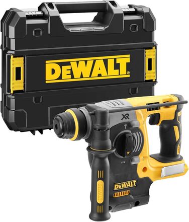 Акумуляторний комбінований ударний дриль-шуруповерт DEWALT SDS-plus XR DCH273NT (18 В, безщітковий, 24 мм, ідеально підходить для