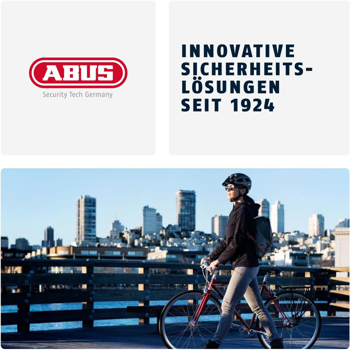 Ланцюговий замок ABUS Ivy Chain 9210 Велосипедний замок із загартованої сталі Ланцюг товщиною 10 мм Рівень безпеки ABUS 13 Чорний 140 см Ivy 9210 Одинарний