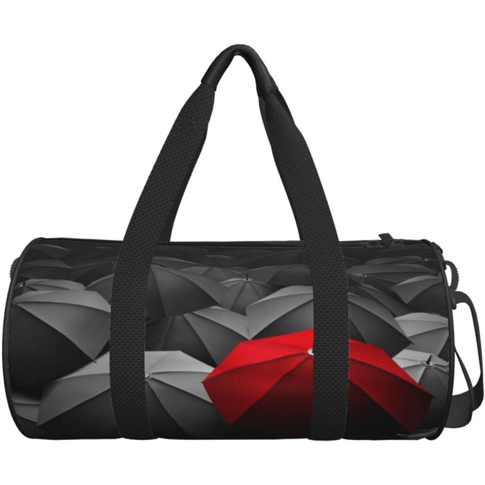 Дорожня сумка Смуток, штормовий день, парасольки - спортивна сумка для чоловіків та жінок, сумка для подорожей та спорту