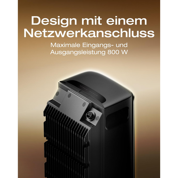 ПДВ, Балконна електростанція з накопичувачем, сонячний накопичувач 1,92 кВтгод, 100 сумісна з усіма балконними електростанціями, 800 Вт двонаправлена, можливість розширення до 11,52 кВтгод, Plug&Play, IP65, TOU&KI