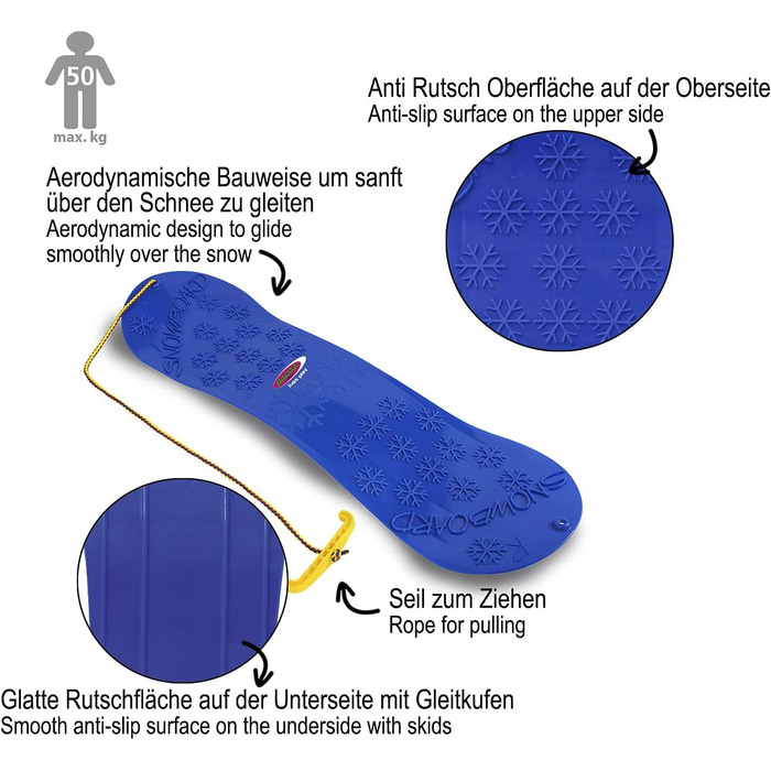 Сноуборд JAMARA Snow Play 72 cm, дитячий
