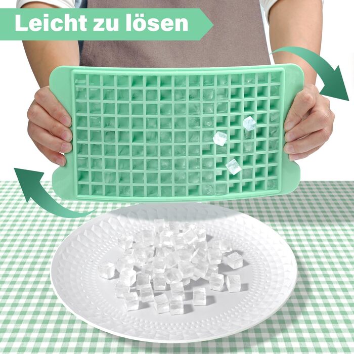 Форма для морозильної камери Невеликий лоток для льоду з лотком для льоду - 135 4 шт. форма для льоду для охолодження напоїв, міні