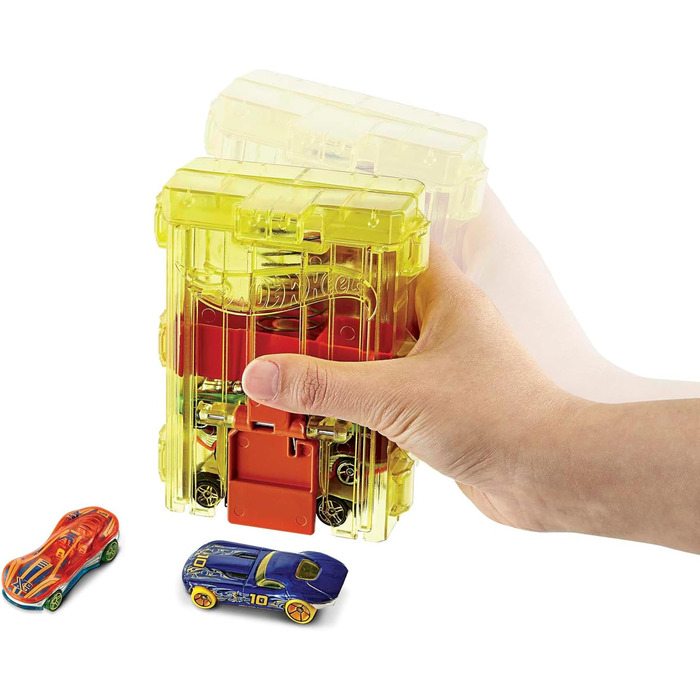 Коробка для швидкого старту з 30 частинами треків для епічних гонок і трюків - Включає практичні відділення для зберігання для діт