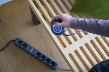 Вимикач Plus багаторозеток 6-місний (багаторозеток з 2 постійними та 4 перемикаючими розетками, ножний вимикач з підсвічуванням) а