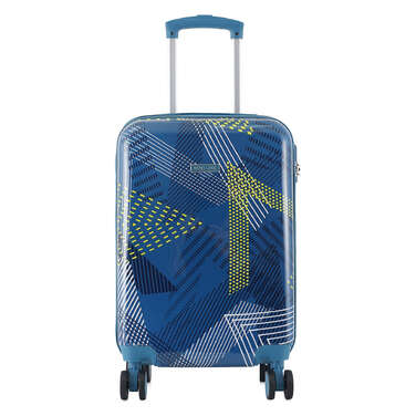 Валіза Semi Line 20' (S) Blue Pattern (T5652-1)