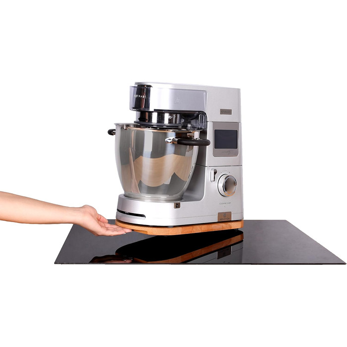 Розсувна дошка GZ Design Premium для аксесуарів Kenwood Coocking Chef XL - Дерево - Бук - Дуб - Зроблено в Німеччині (Дуб)