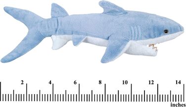 Плюшевий набір акул Bedwina, мако та акула-молот, 35х33 см