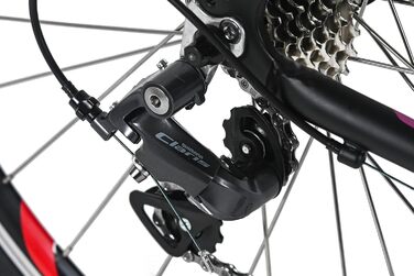 Велосипед WYLD Racing 28&39&39 Whirlwind 100 Black 16 передач Чорно-фіолетовий 60 см