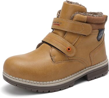 Дитяче зимове взуття ARRIGO BELLO, зимові чоботи, для хлопчиків та дівчаток, розміри 31-38, застібка на липучці, на підкладці, теплі, зручні, нековзні зимові чоботи, жовті, розмір 37 EU