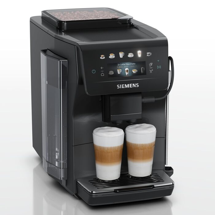 Кавомашина Siemens EQ600 iAroma TP601E09, чорна, понад 40 напоїв