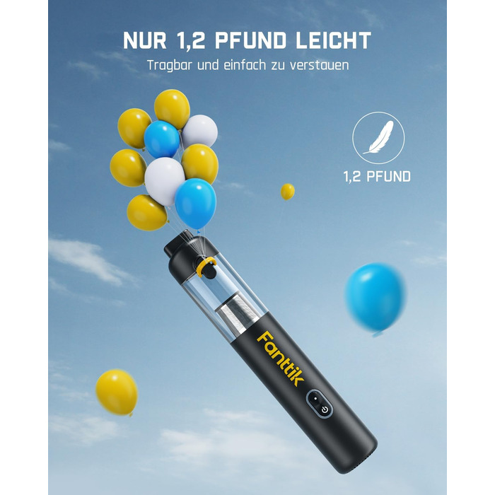 Акумуляторний автомобільний пилосос Fanttik Slim V8 Mate з високою потужністю, 12000 Па/30 Вт, портативний пилосос RobustClean з г