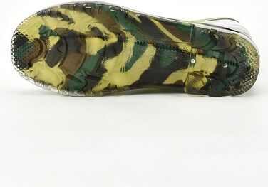 Чоловічі гумові чоботи, високі камуфляжні, довгі гумові чоботи, гумові чоботи, чоботи без шнурівки, високі до коліна, нековзні, водонепроникні, для саду, камуфляж, 39 1/3 EU