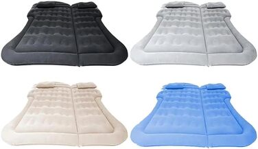 Автомобільний матрац для Suzuki SX4 S-Cross II 2016-2021, надувний матрац у автомобіль, матрац у автомобіль, надувне ліжко в багажник, матрац у багажник автомобіля, комбіноване ліжко в автомобіль, сірий